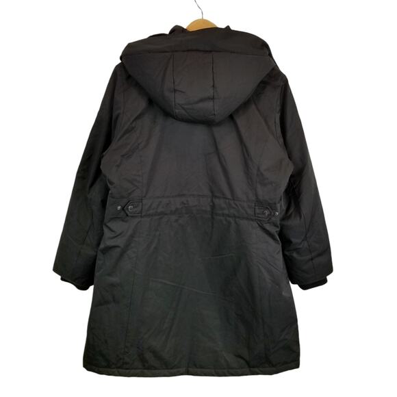 1 Madison Expedition Heritage Collection Women's Black Parka Long Coat Size XXL - Picture 2 of 11